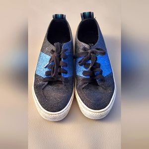 Zara metallic sneakers boys size 36/37